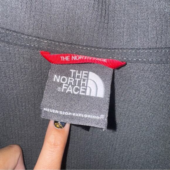 The North Face Men’s Long Sleeve Half Zip Pullover Gray Size XL - Picture 4 of 8